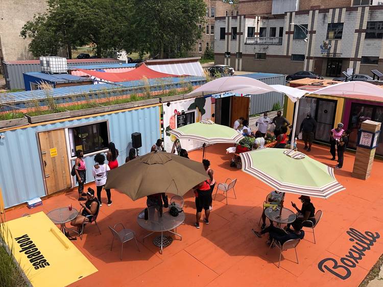 Boxville — Chicago shipping container small business marketplace